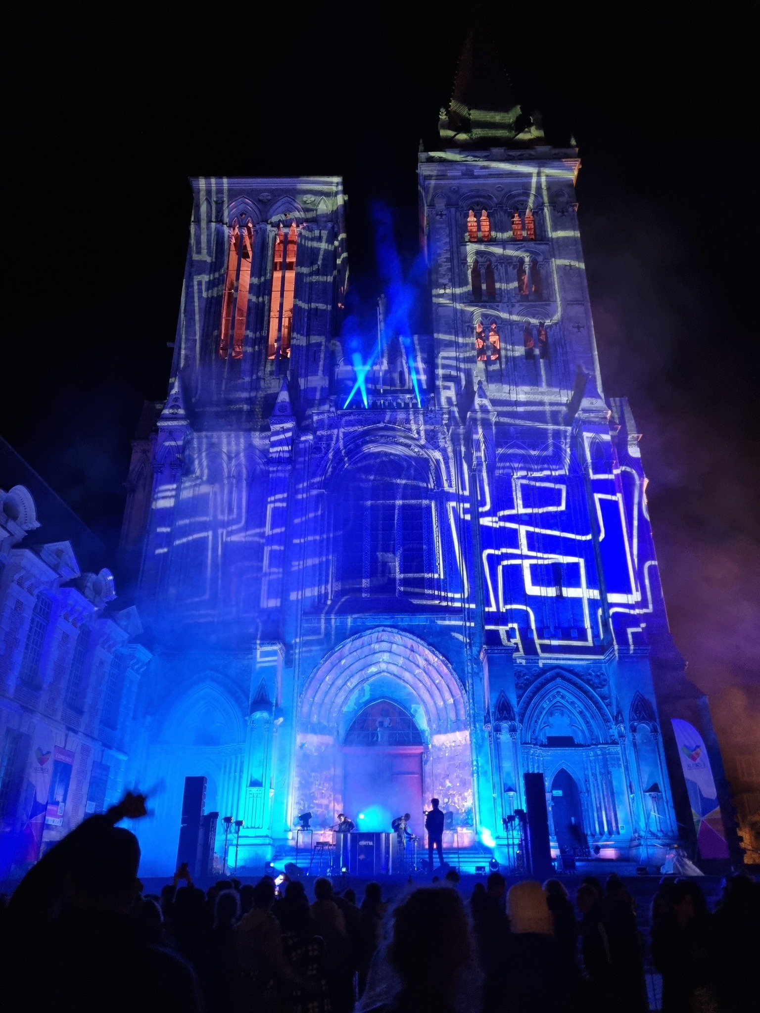 Éclairage cathédrale